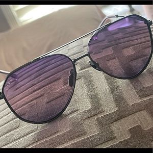 Diff ‘Dash’ polarized purple lens